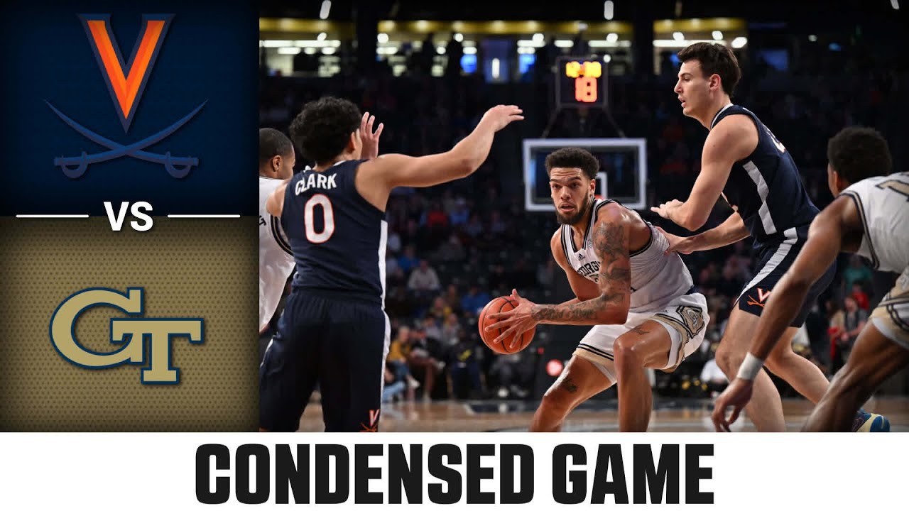 Virginia vs. Georgia Tech Condensed Game| 2022-23 ACC Men’s Basketball