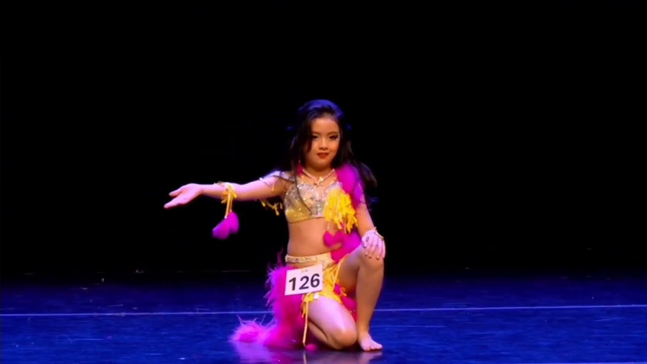 Artem Uzunov - Rrrakateka | Drum Solo by Shirley Ng Xuan Ting | Belly Dance Kids Competition
