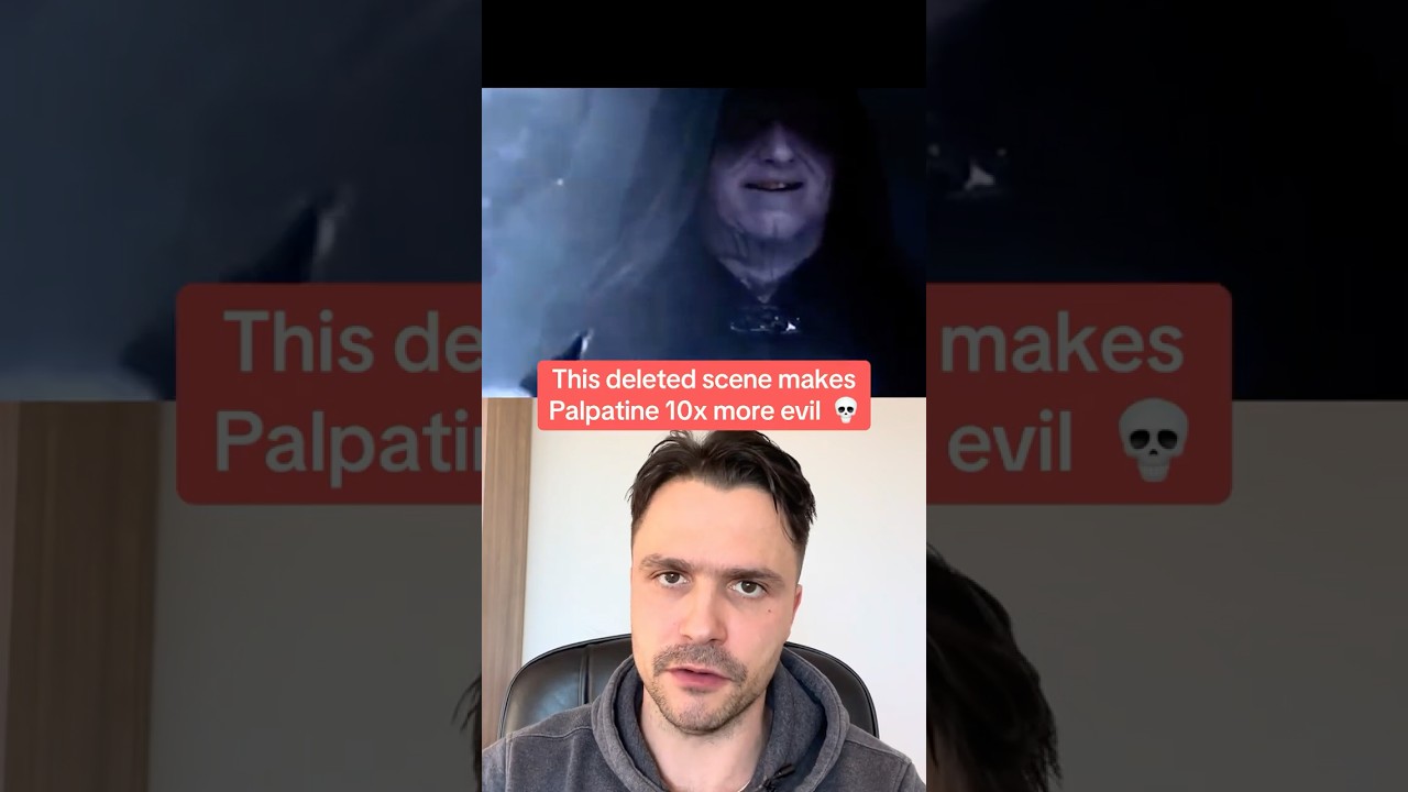 This deleted scene makes Palpatine 10x more evil! Inspired by The Star Wars Analyst 