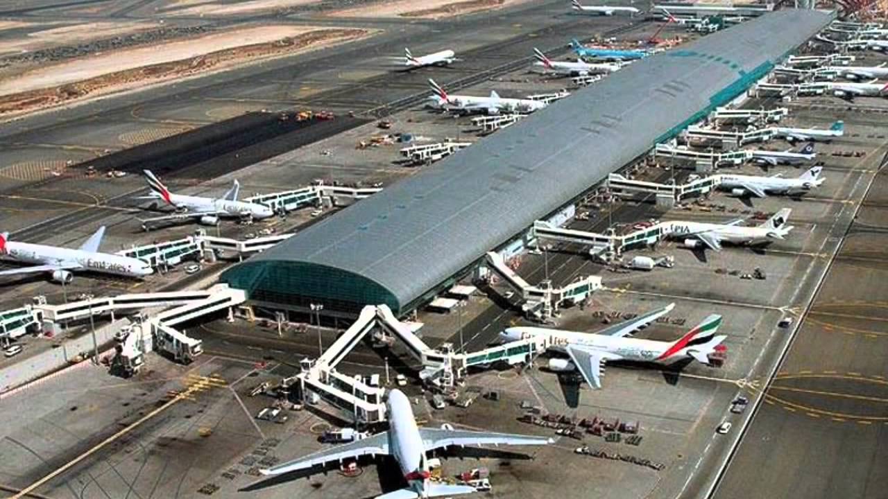 فيديو بالصور قصير عن مطار دبي الدولي قديماً و حديثاً