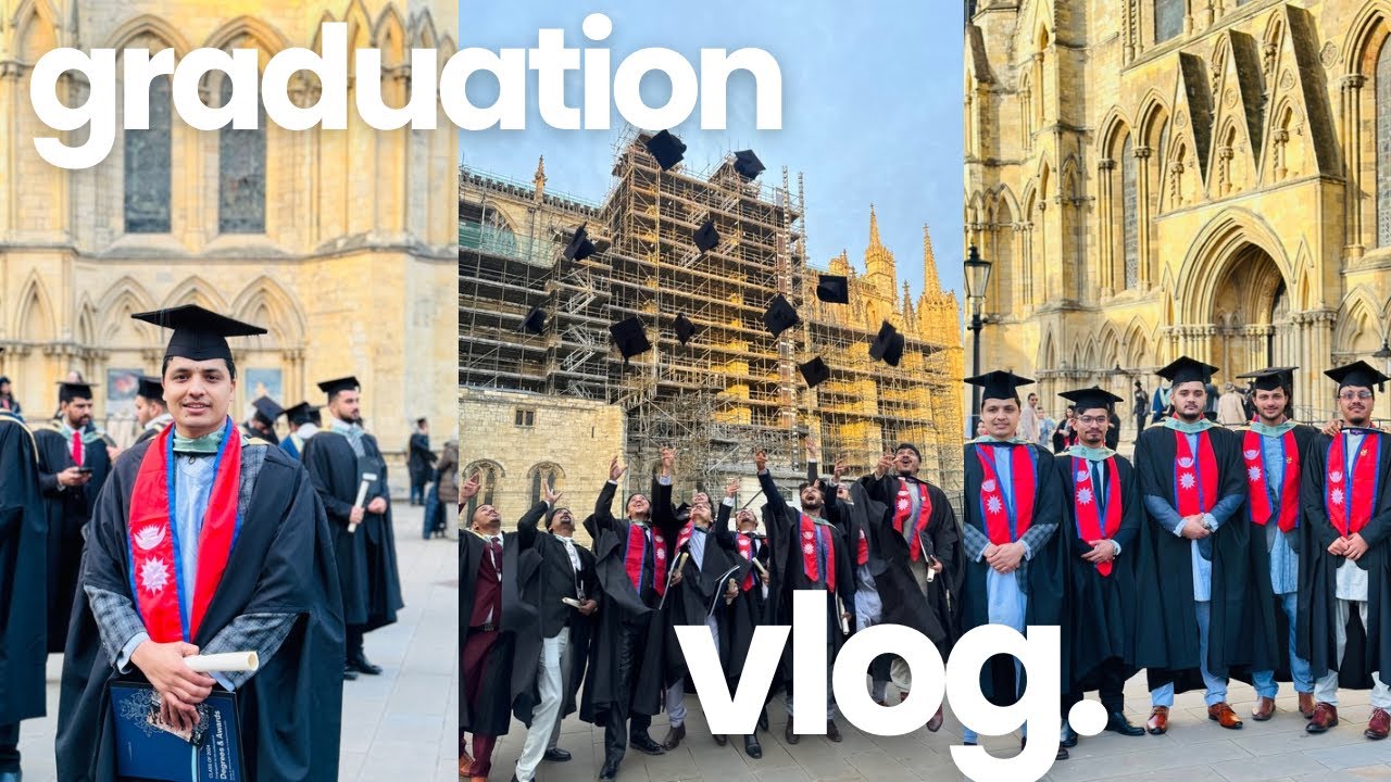 Graduation ceremony london /york St John university london campus🎓