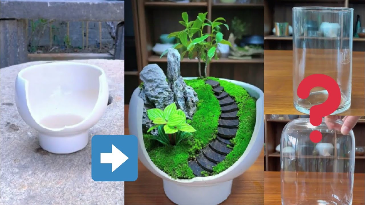 DIY best out of waste | micro landscape