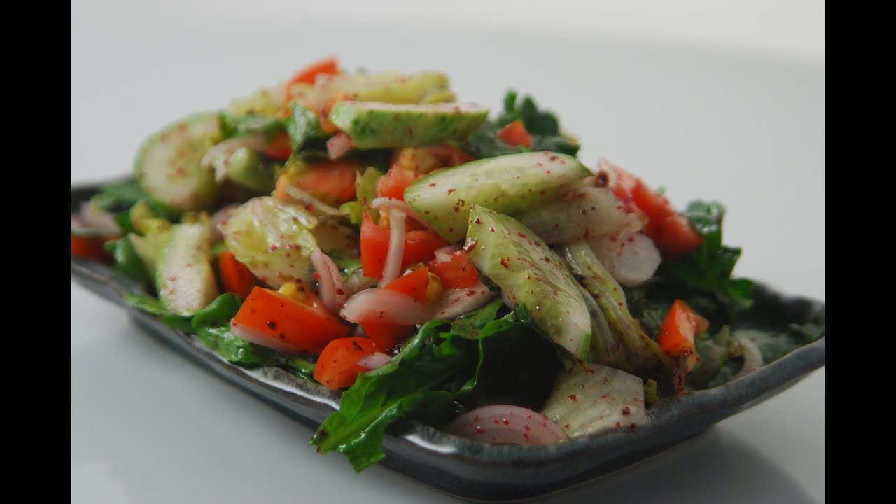 Mixed Salad With Sumac | Cooksmart | Sanjeev Kapoor Khazana