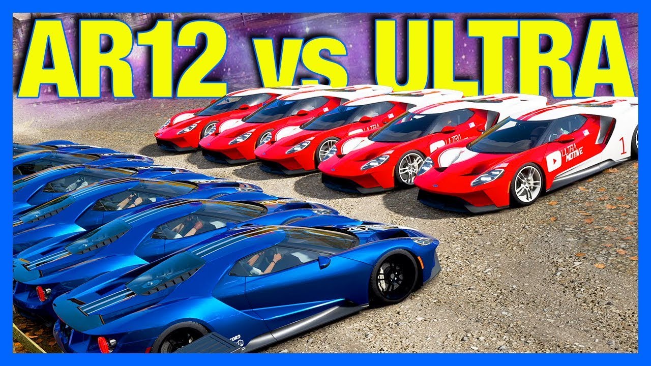 Forza Horizon 4 : AR12 Crew vs Ultra Crew!!