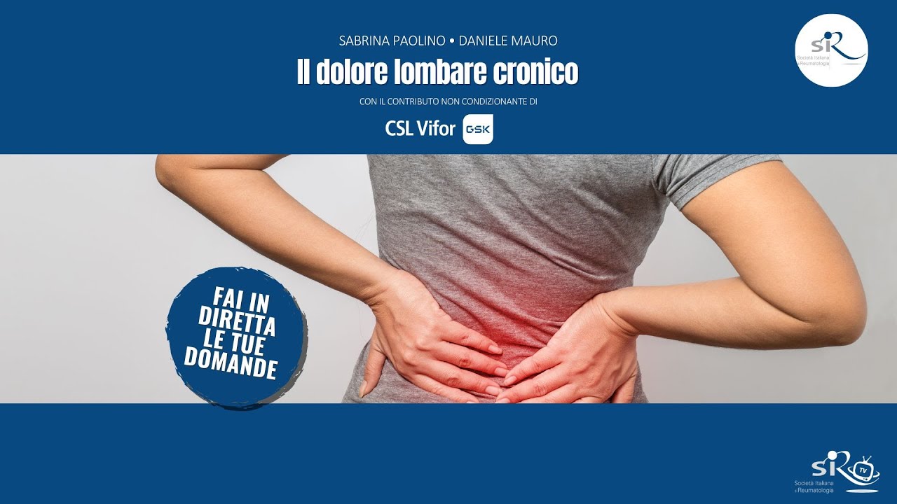 Il dolore lombare cronico