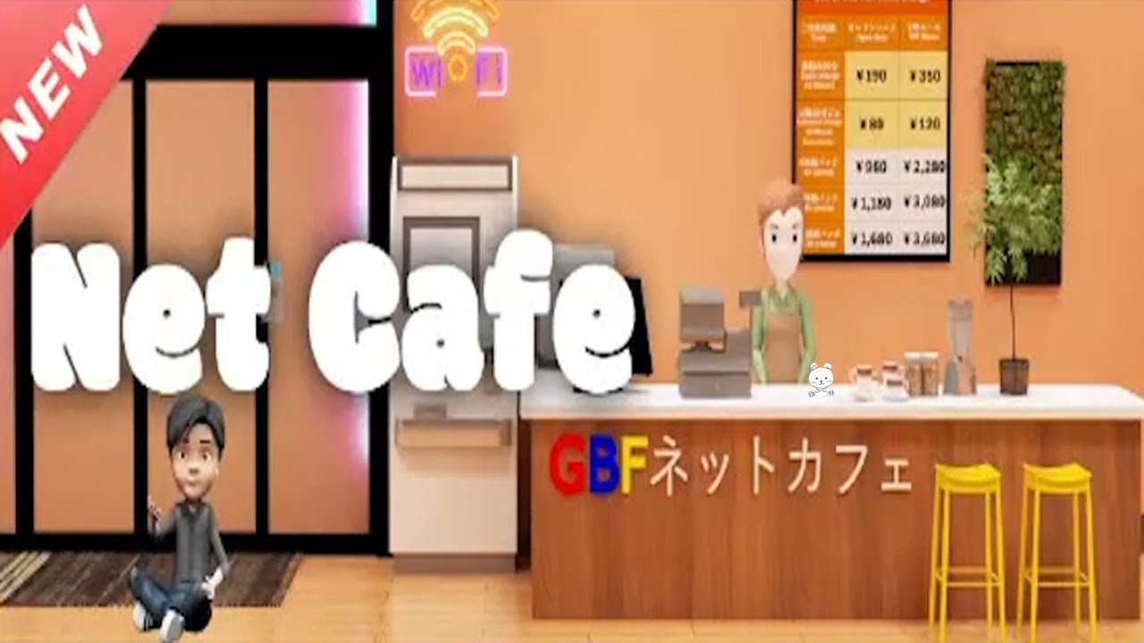 Escape Room Collection Net Cafe Walkthrough (GBFinger Studio)