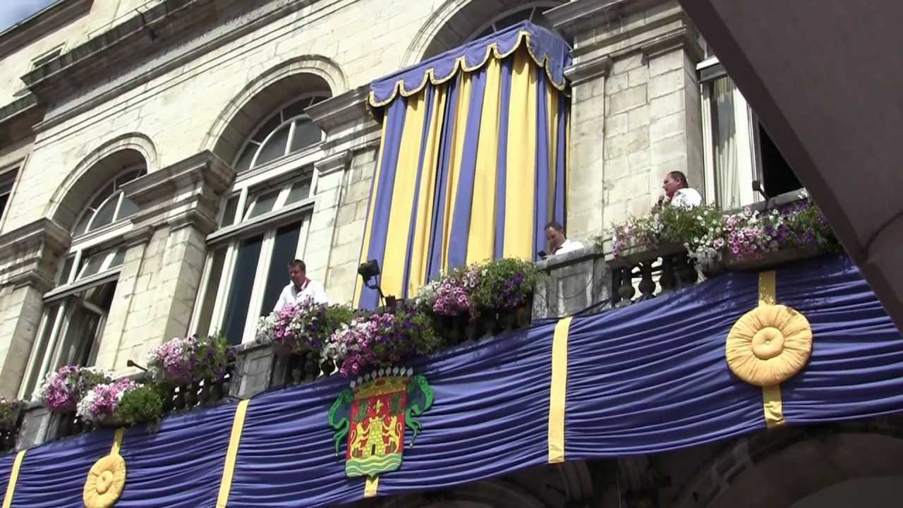 Fêtes de Bayonne 2012. Le réveil du Roi Léon.