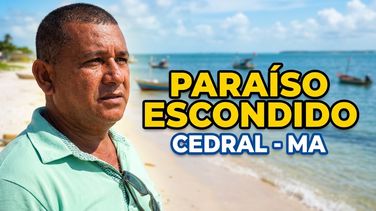 Praia de Outeiro em Cedral Maranhão
