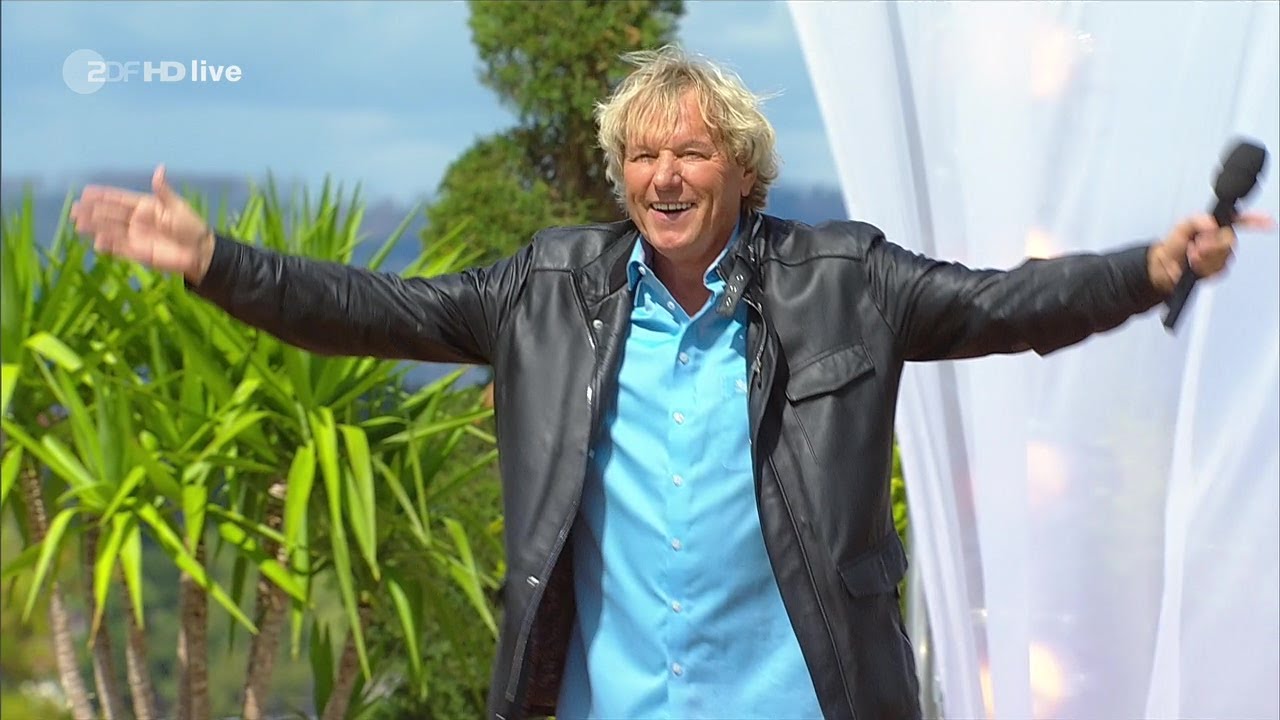 Bernhard Brink - Verdammt ich lieb dich (von Matthias Reim) - ZDF Fernsehgarten 23.08.2020