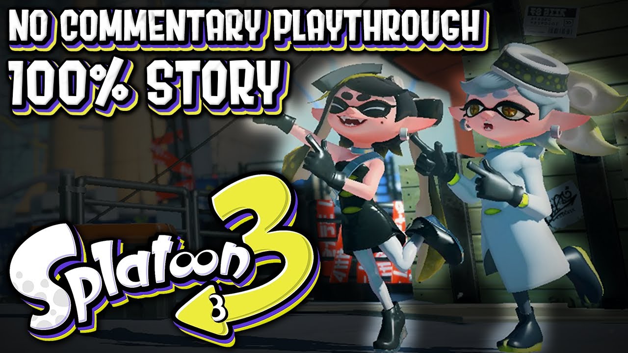 Splatoon 3 - 100% Walkthrough Gameplay - No Commentary Longplay
