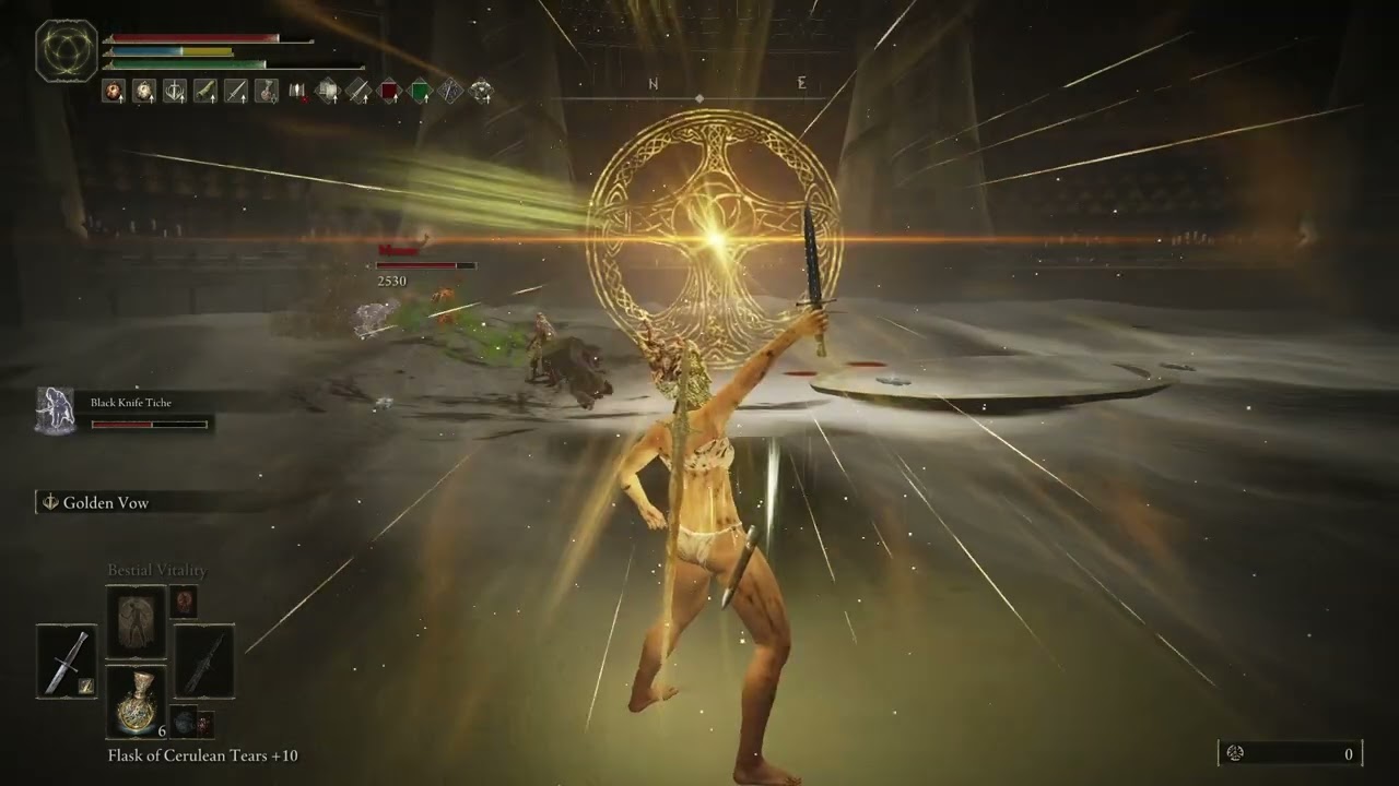 Elden Ring DLC - Leda and her allies (RL1 / No hit / No scadutree blessing)