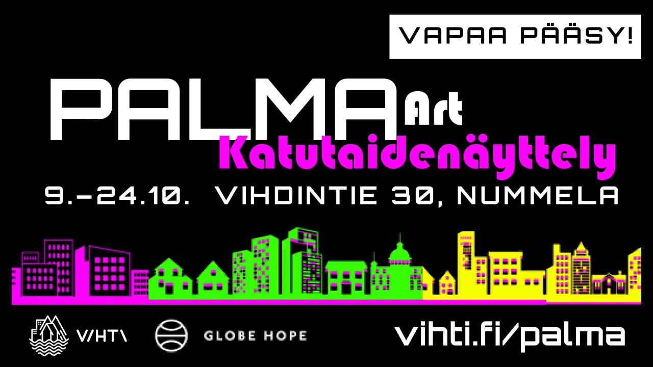 PALMA ART NIGHT // Katutaiden&auml;yttelyn avajaiset 9. lokakuuta