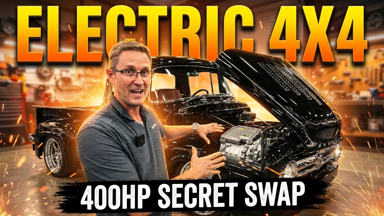 They Took One of the Rarest Trucks Ever… and Made It 4WD Electric | Mercury M100
