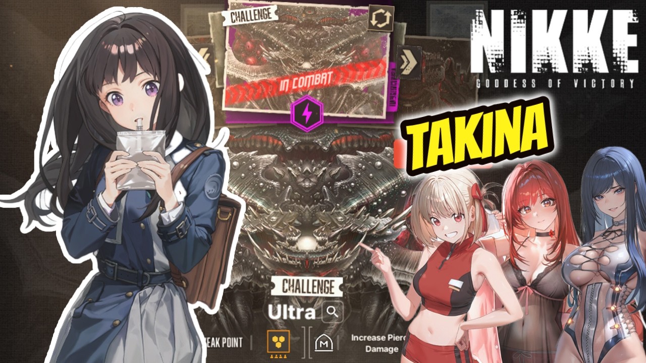 Такина — лучший персонаж 2-го уровня с чистым уроном в Nikke.