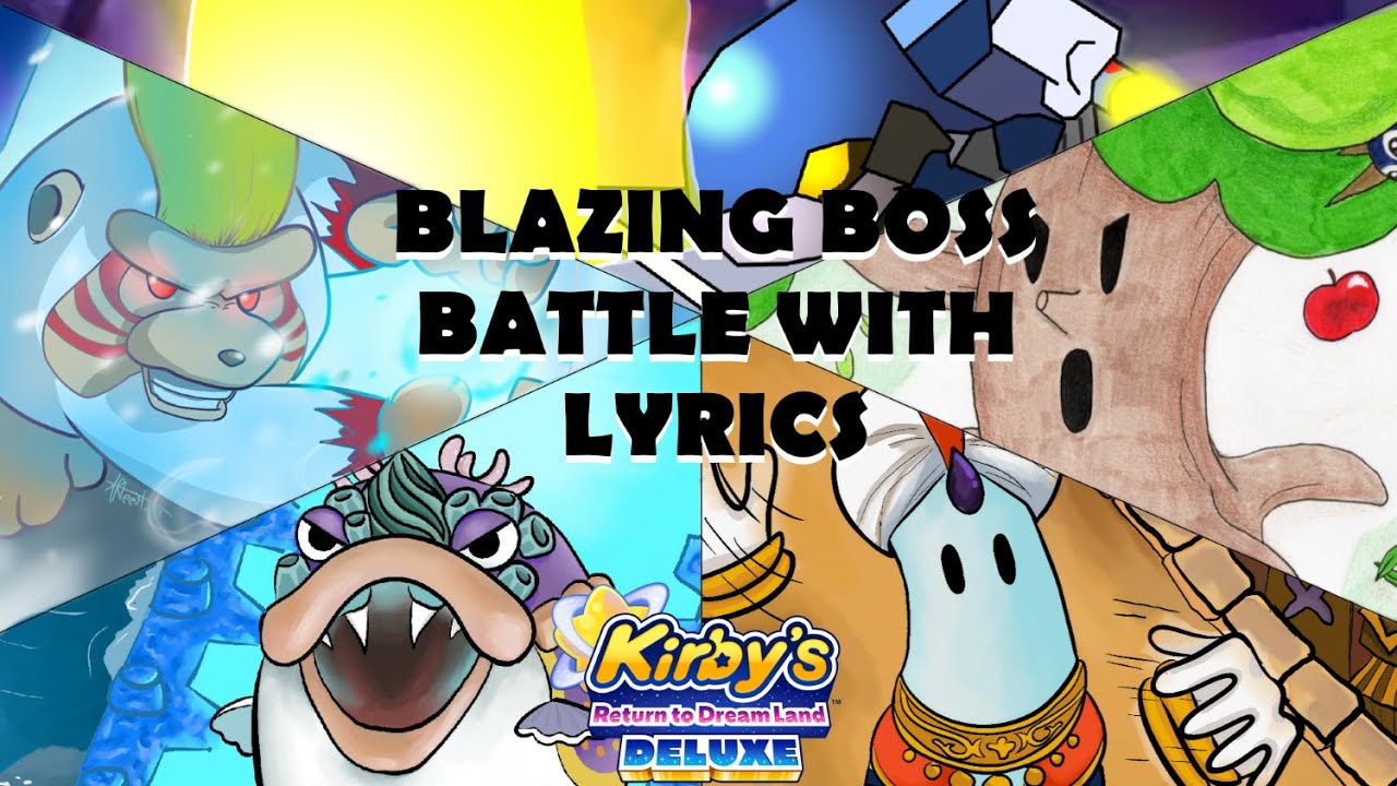 Blazing Boss Battle с текстом песни при участии @ToxicPea — 1000 Sub Special