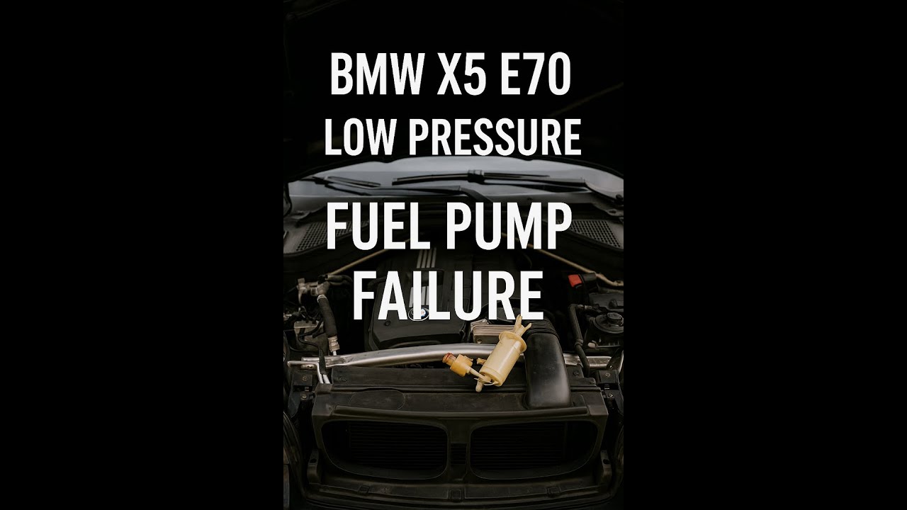 BMW NO START N55 Engine !!! FUEL PUMP ERROR 6294 !!! LPFP CHANGE
