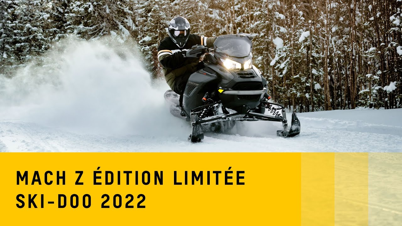 Le Mach Z &Eacute;DITION LIMIT&Eacute;E Ski-Doo 2022