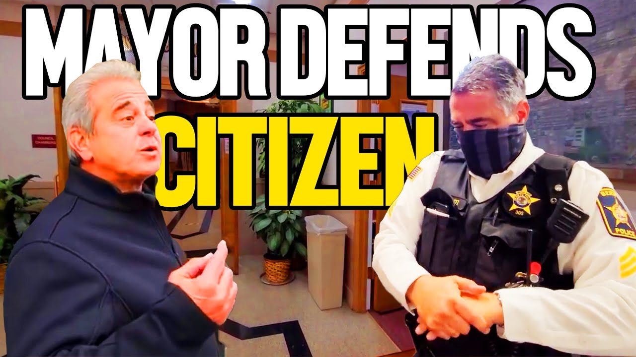 Mayor Defends Man After Cops Do This