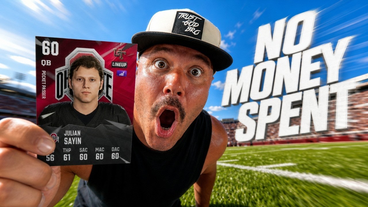 I Started No Money Spent on College Football 27!