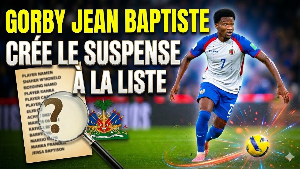INCROYABLE : Ce qui se passe réellement avec Gorby Jean Baptiste à près la liste 