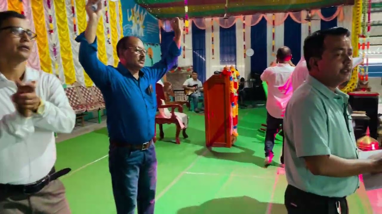 Mur bipodor kalot Sunday worship world healing prayer centre Ranjan chutia