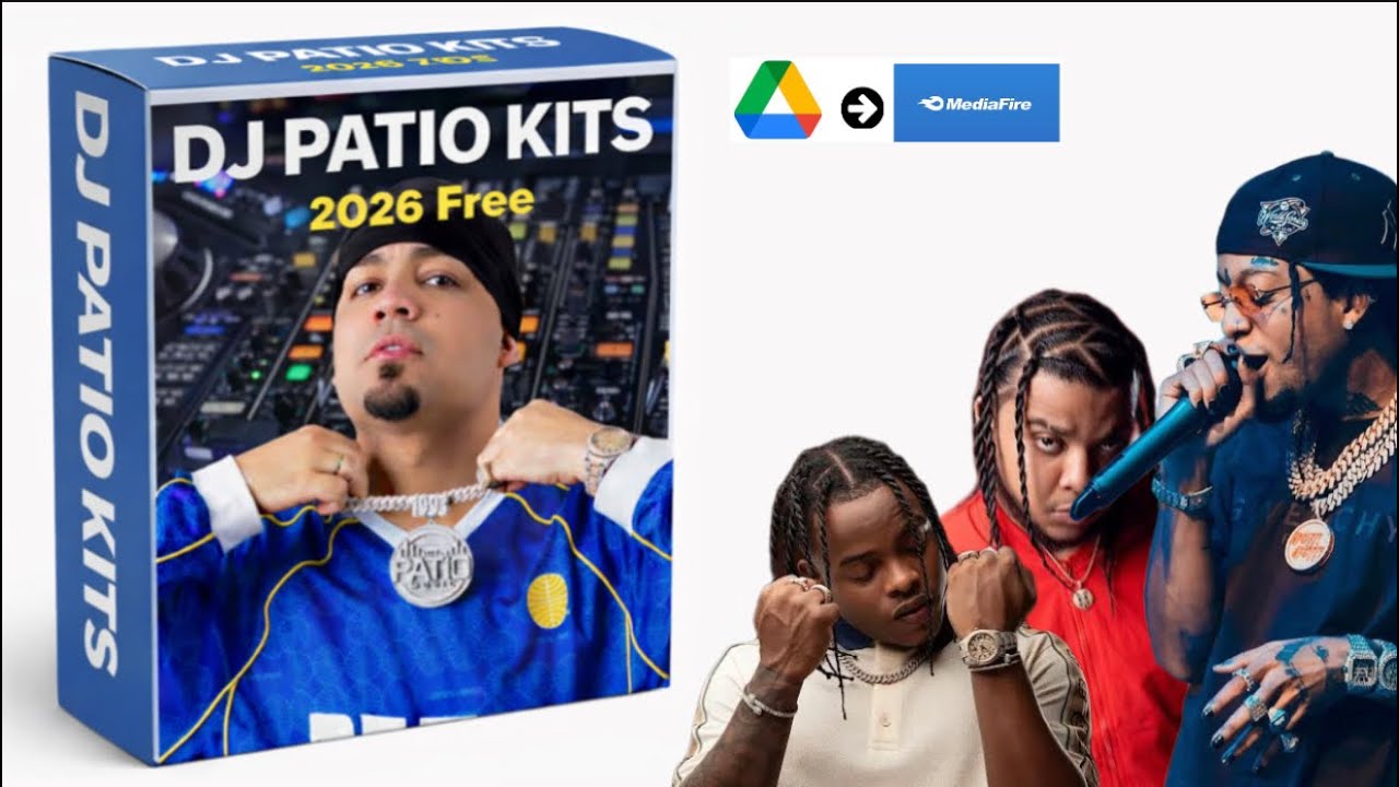1️⃣ 🎁 DJ PATIO 2026 – LIBRERÍA GRATIS | Loops, SFX & One Shots para Dembow 🔥🥶