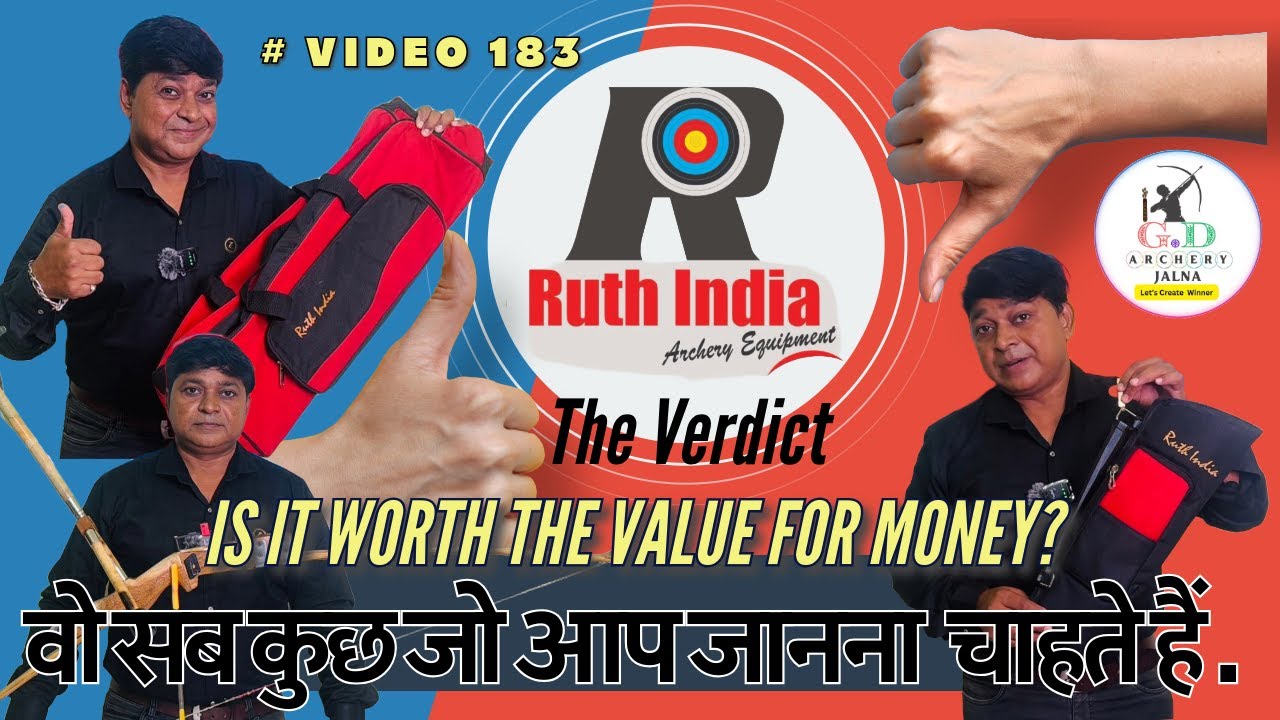 Unboxing Ruth India Archery Equipment 