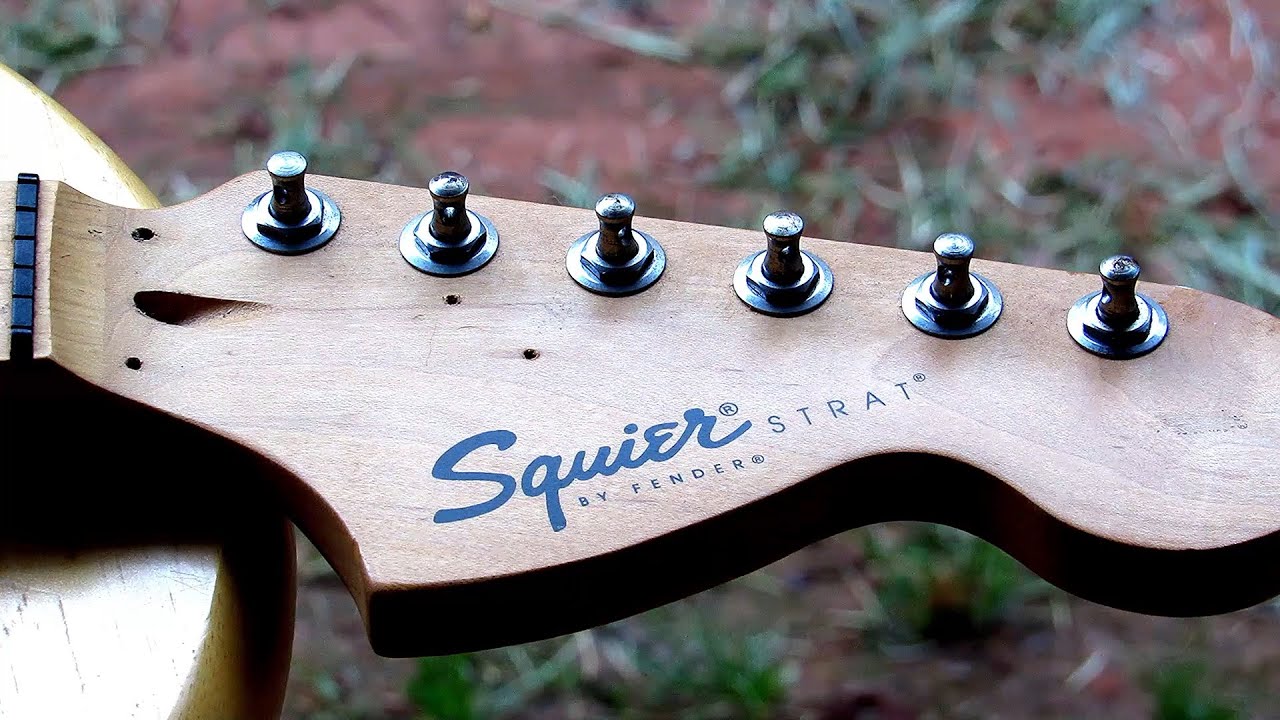 Removing headstock logo for my 1978 Frankenstrat project
