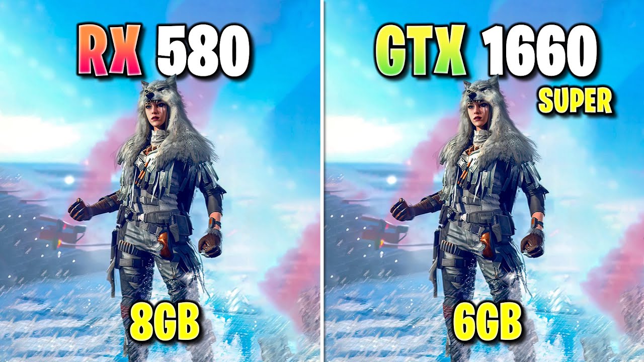 Gaming on a Budget: RX 580 vs GTX 1660 Super Tested!