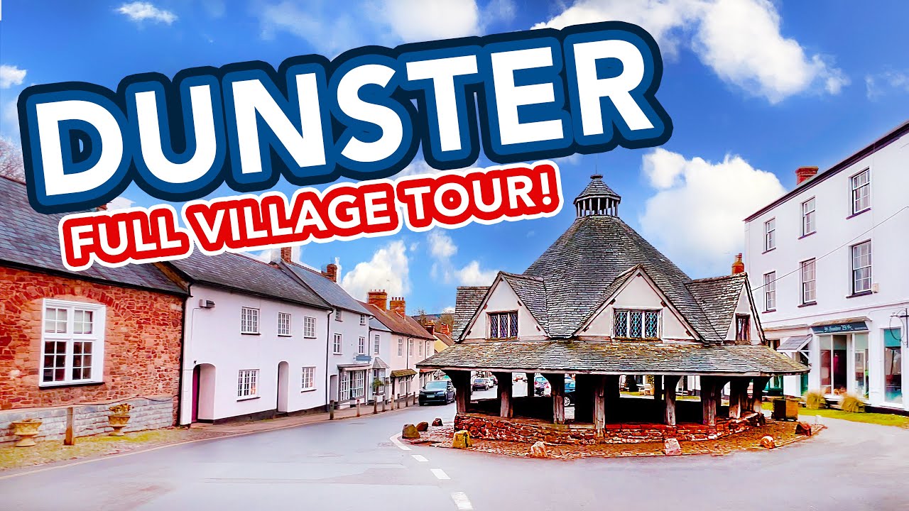DUNSTER | Exploring the charming medieval village of Dunster, Somerset
