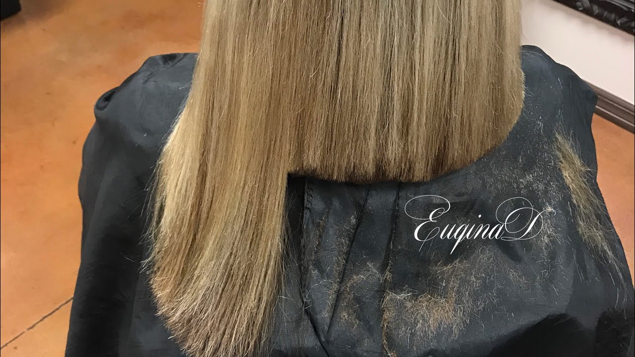 Color Retouch Highlights and haircut