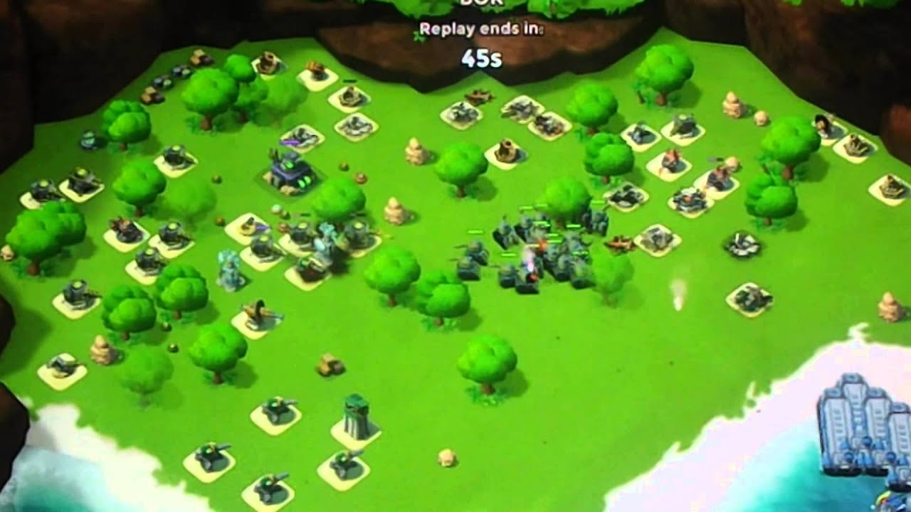 09th Dec 2015 Lev.48 TERROR STAGE 4 Tanks BOOM BEACH Take Down