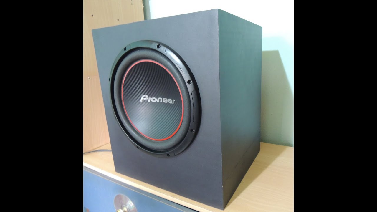 Como montar um Subwoofer caseiro para Home Theater