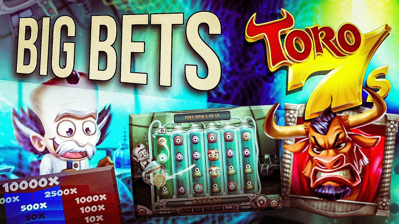 BIG SLOTS BETS and BONUS BUY! Toro 7's  and Dr Toonz!
