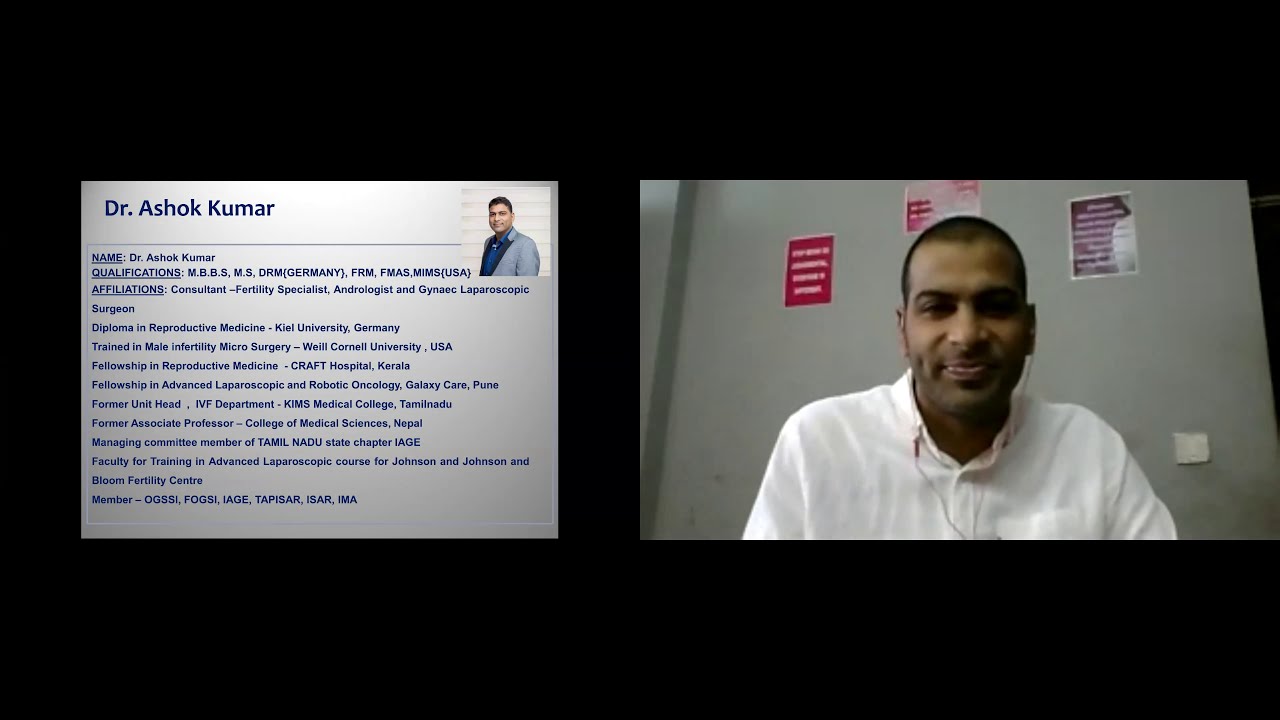 Male Infertility - Interactive Panel Discussion