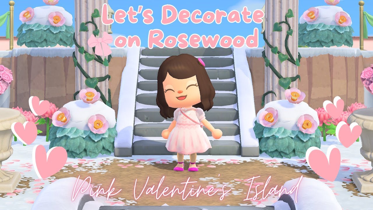 Let's Build a Pink Diner | ACNH Pink Valentine's Island Ep. 8
