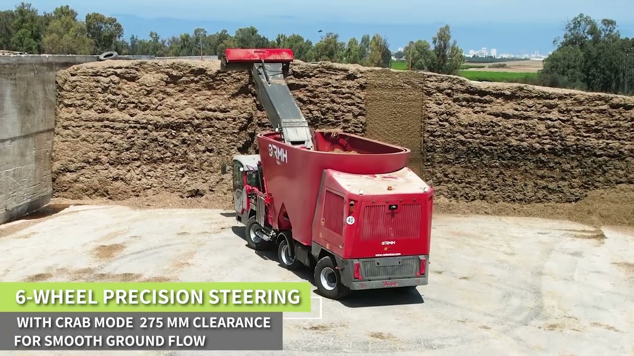 RMH Triple | High-Capacity Self-Propelled Mixer with 3-Axle Stability