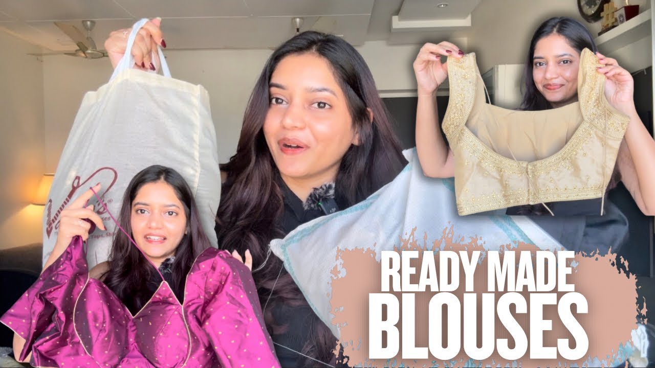 Ready-made blouse collection 😍 | Online and store bought 🛍️ 