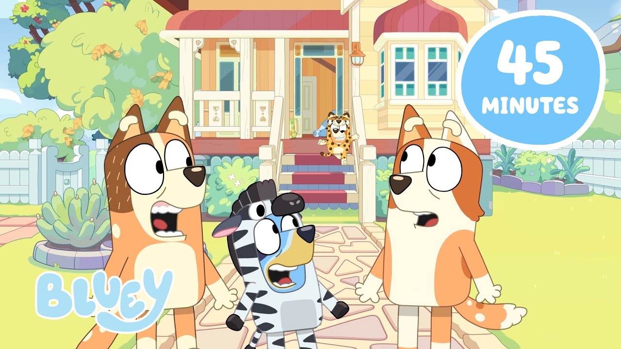 🔴LIVE: Bluey and Bingo Animal Time 💙 | Animal Games and Stories | Bluey