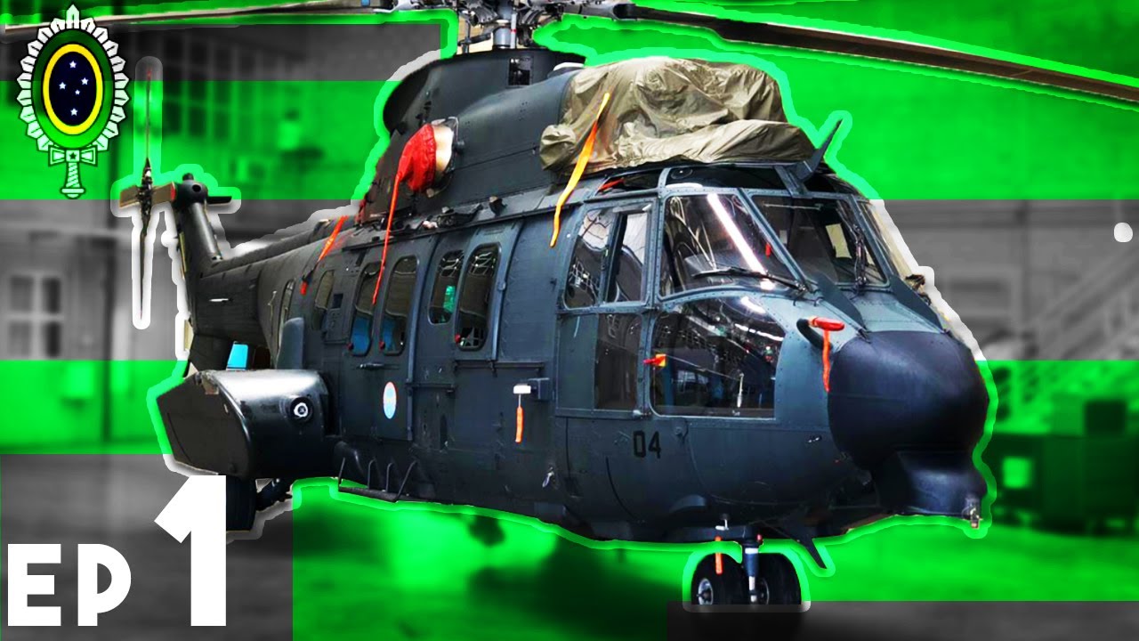 Por Dentro do Helicóptero Jaguar (EC725) do Exército Brasileiro - EP.01