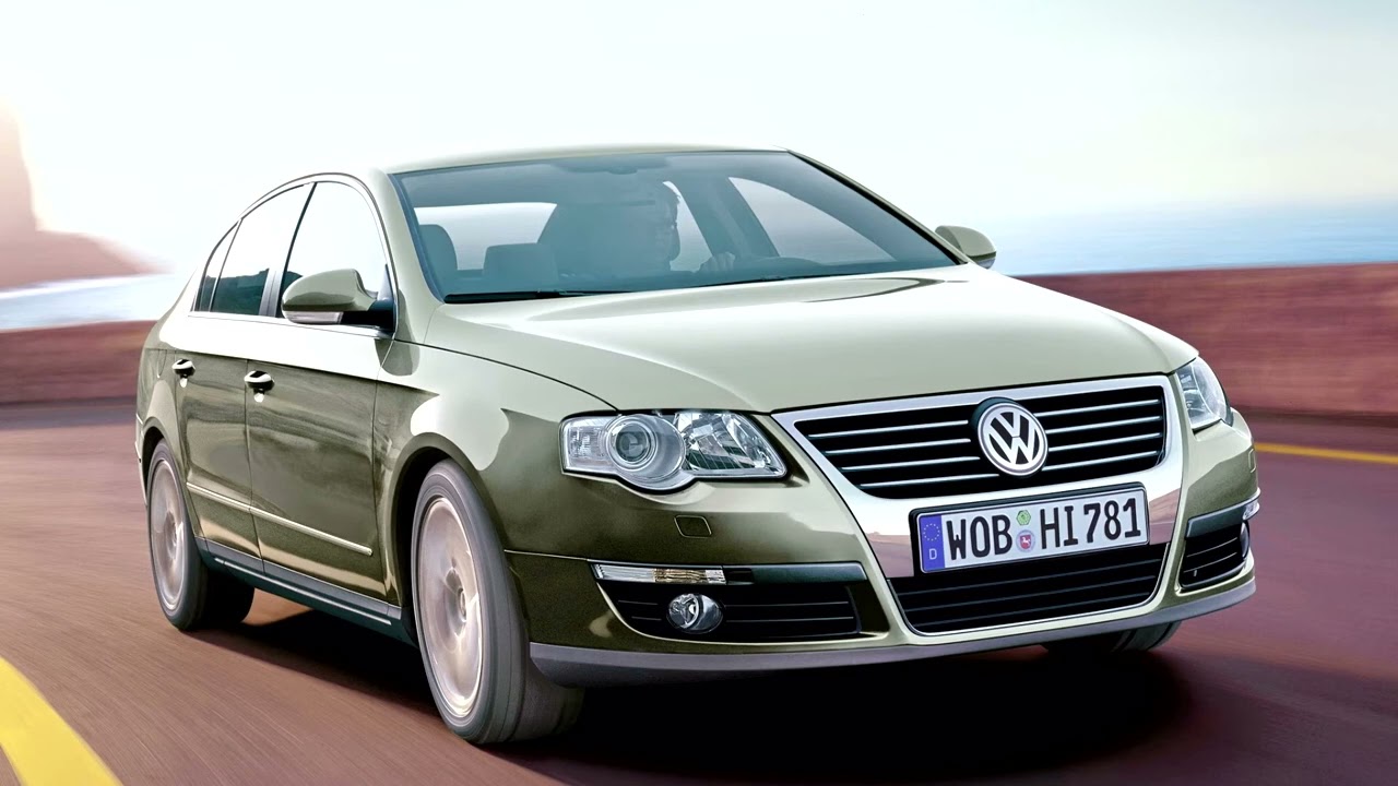 Volkswagen Passat B6 Typ 3C; 2005 and B7 2010