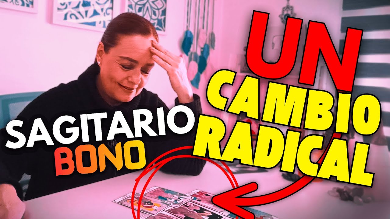 🎁SAGITARIO 🌟BONO🌟 CONFÍA en que estás  a 🔴PUNTO de vivir un CAMBIO de vida RADICAL😱