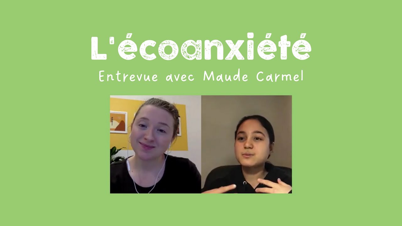 L'écoanxiété - entrevue avec Maude Carmel | Tel-jeunes