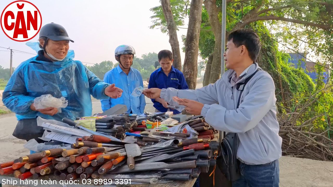 Lại một phiên mở hàng đắt như tôm tươi, dao tốt giá hời phục vụ các bác ạ