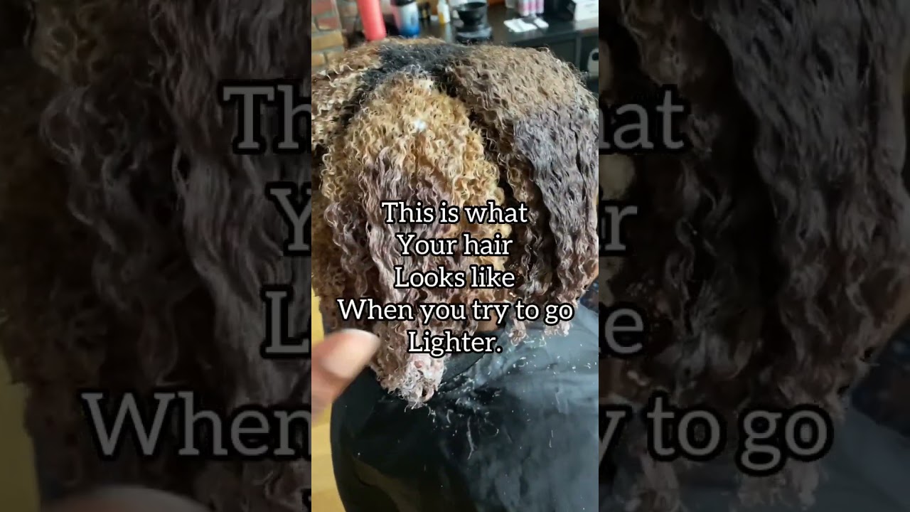 Bleaching Hair From Black Box Dye