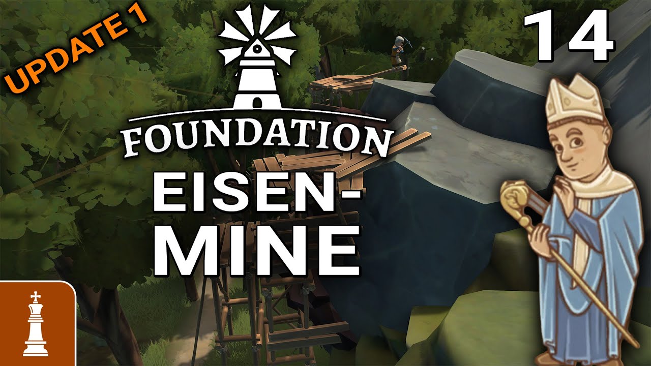 EISENMINE f&uuml;r mehr Produktion ♚ Let's Play Foundation Update 1 #14 | deutsch
