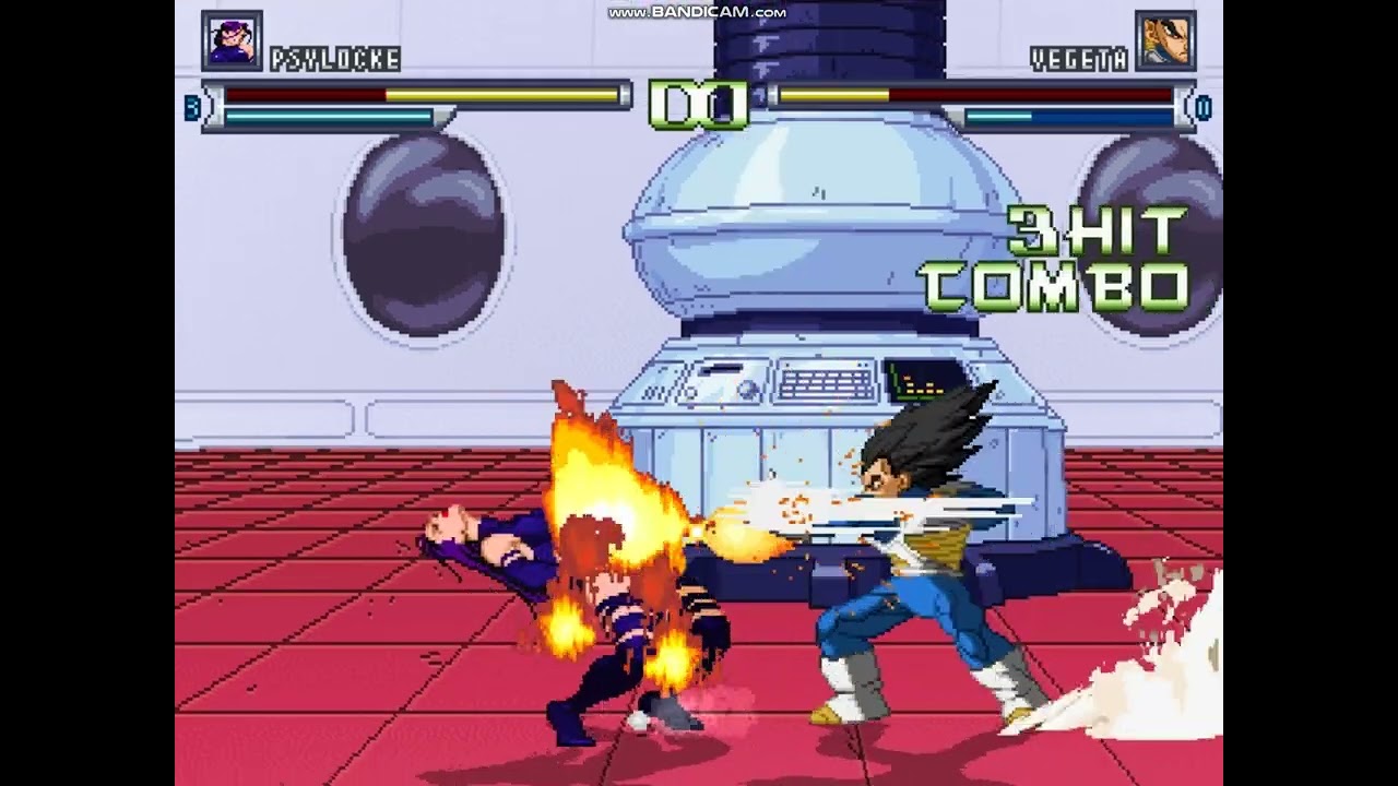 MUGEN Psylocke vs Vegeta