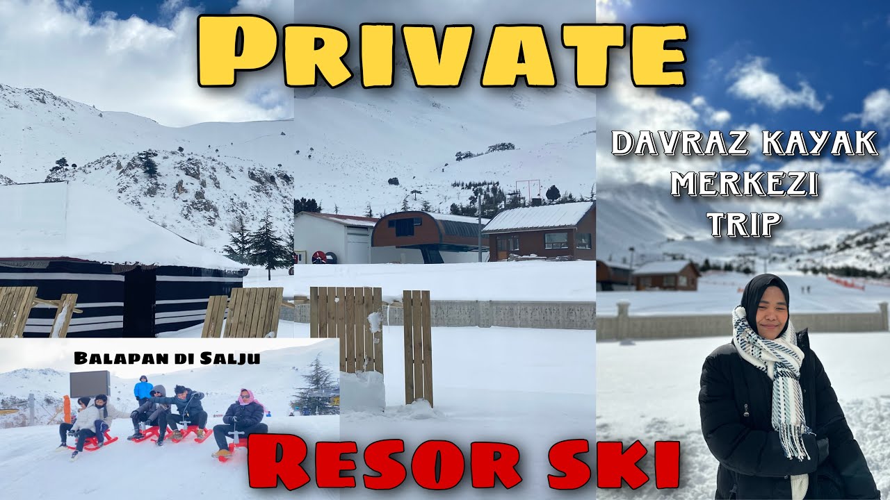 SKIING IN TURKEY☃️✨ DAVRAZ KAYAK MERKEZI ISPARTA