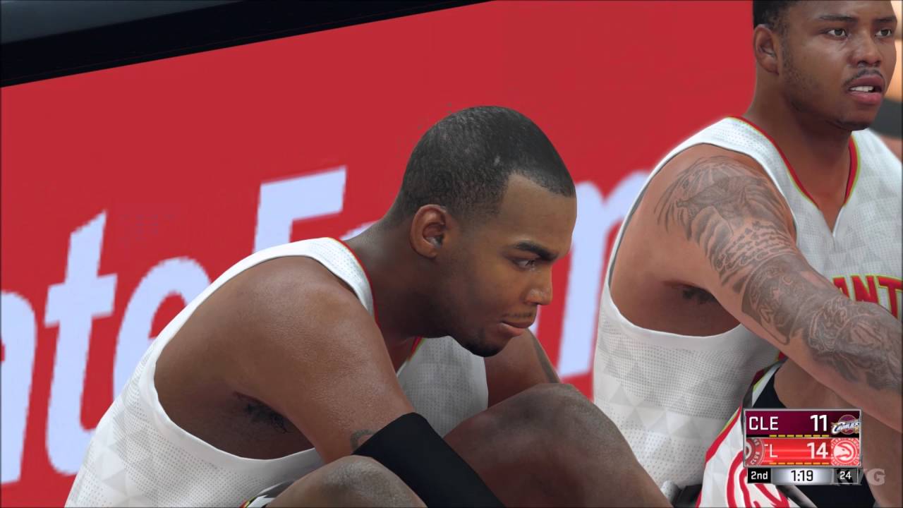 NBA 2K17 - Cleveland Cavaliers vs Atlanta Hawks | Gameplay (PC HD) [1080p60FPS]