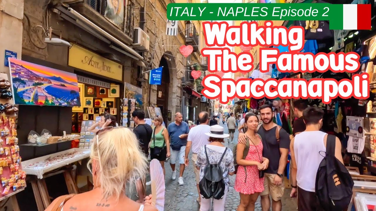 Fighting Our Way Through NAPLES Most Famous Street - ITALY